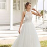 abito da sposa per slanciare la figura