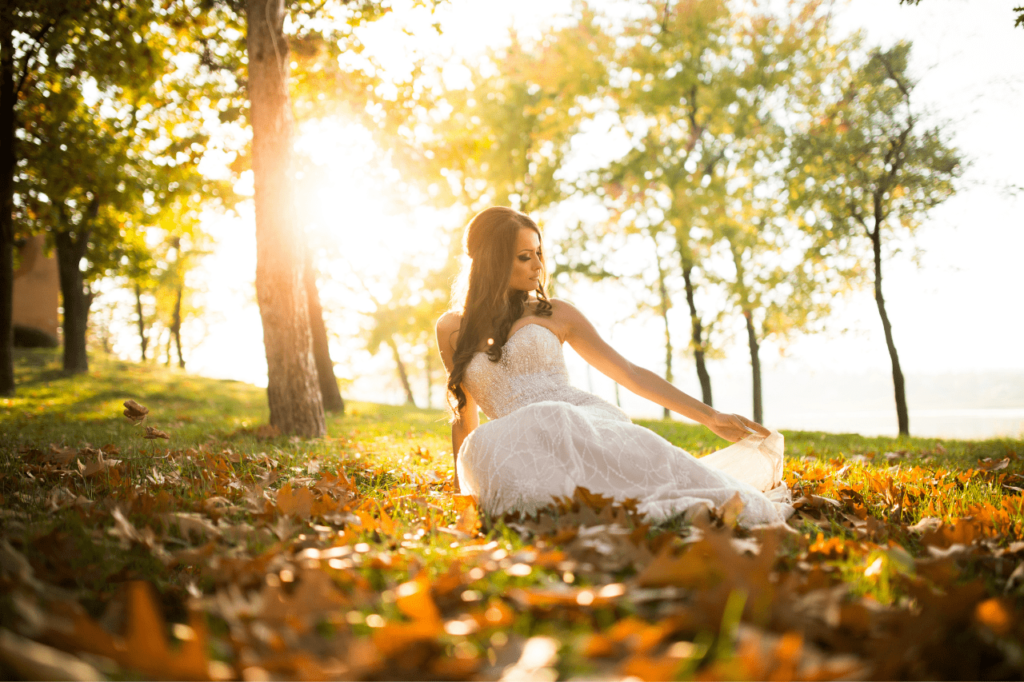 Abito da sposa per l'autunno: le idee più alla moda e originali